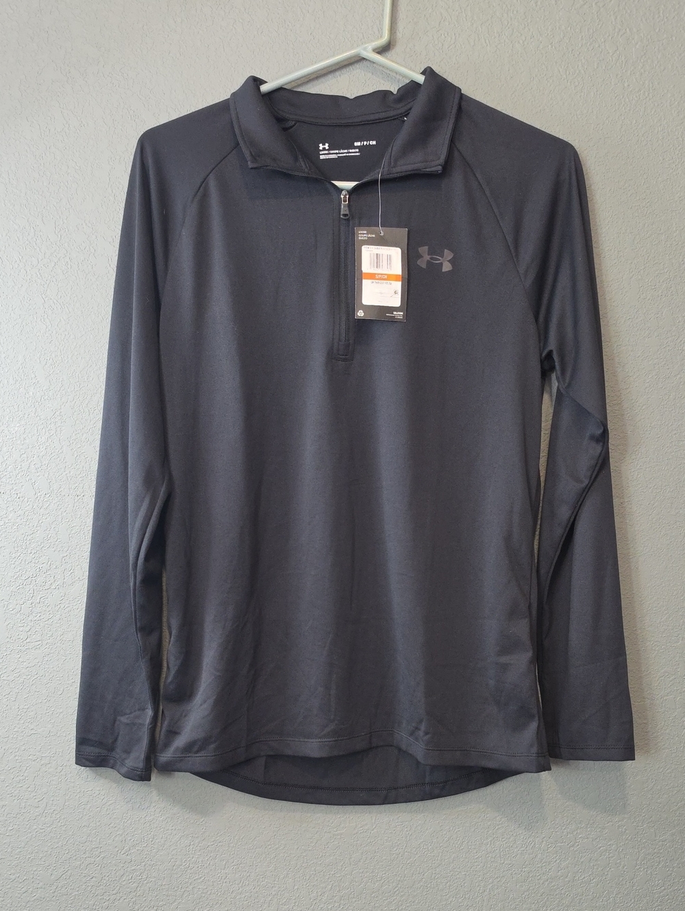 Under Armour Men's Black Tech 2.0 1/2 Zip